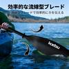 KOETSU Inflatable Kayak, Double-Headed Aluminum Alloy Paddle, 4-Stage Inflatable Paddleboard, Seat Paddle for Surfboards