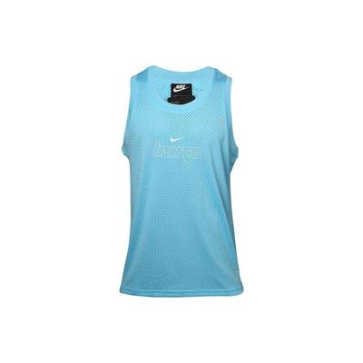 Letter Casual Knitted Football Sleeveless Pullover Vest Men Tops Blue DC7283-425
