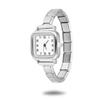 1PCS DIY Square Round Simple Watch Men Women's 9MM Width Italian Elastic Charm Stainless Watch Header Linker Bracelet Gifts