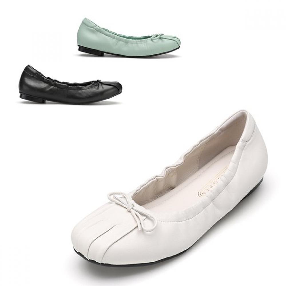 

MiSope Women S Flat 0.5cm 3color 012615002 Ivory/230