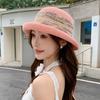 Sun Protection Women's  Bucket Cap French  Elegance Sunshade Basin Hat  Spring and Summer