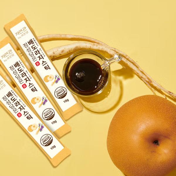 Jayeongwan Sincerely Made Pear & Balloon Flower Stick 10 g × 12 Sticks  (3 Options)