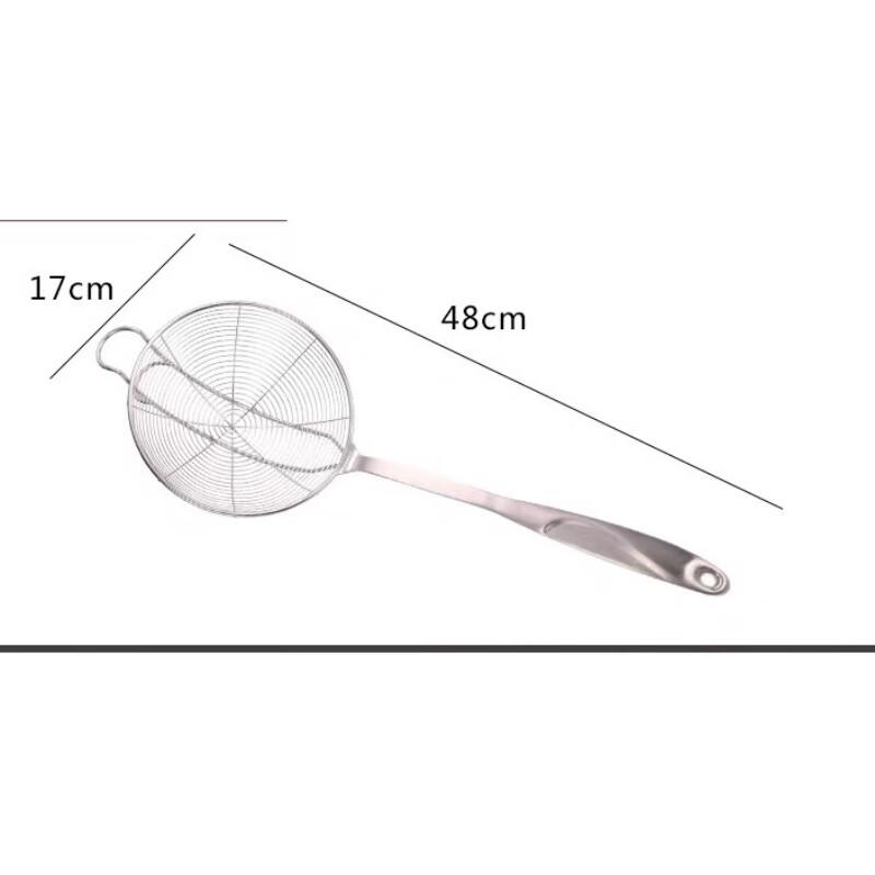 ZISIZ Stainless Steel Hollow Handle Mesh Strainer