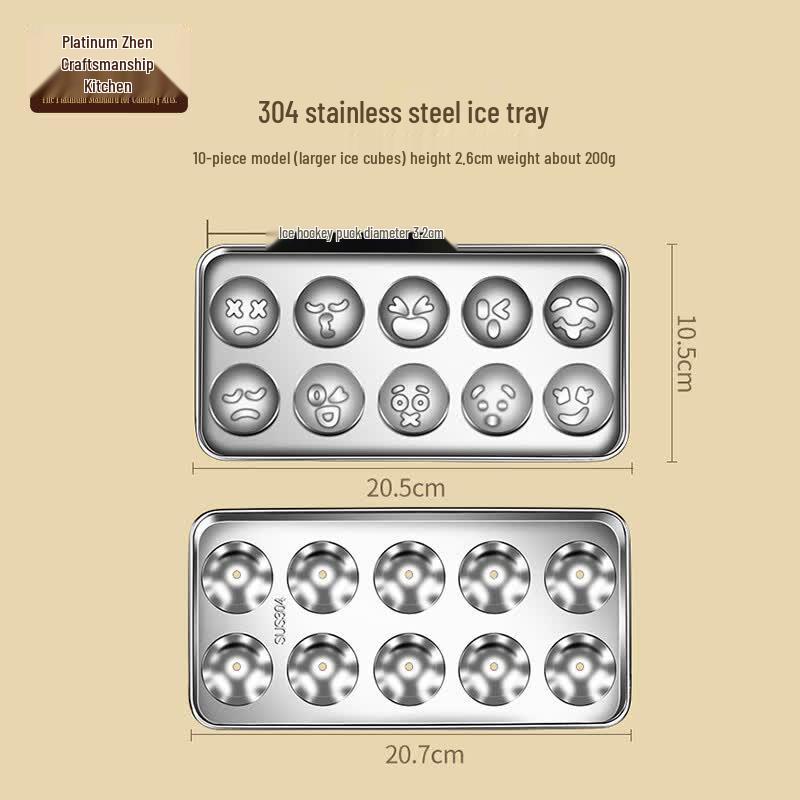 Easy-Release 304 Stainless Steel Ice Ball Maker