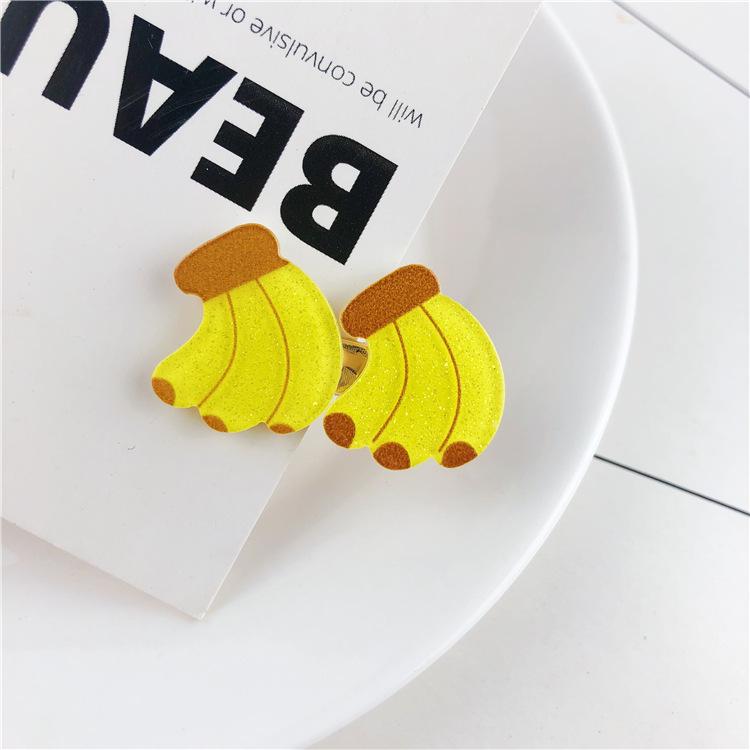 Charming Fruit Hair Clips: Cute Bangs Accessories and Trendy Acrylic Side Clips