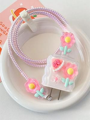 Mobile Phone Charger Protective Case, Data Cable Cover