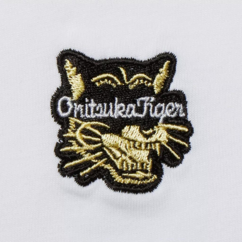 ONITSUKA TIGER SS Tee Series Plain Logo Round Neck Comfortable Fashion Short Sleeve T-Shirt Unisex Tops White 2183B381-100