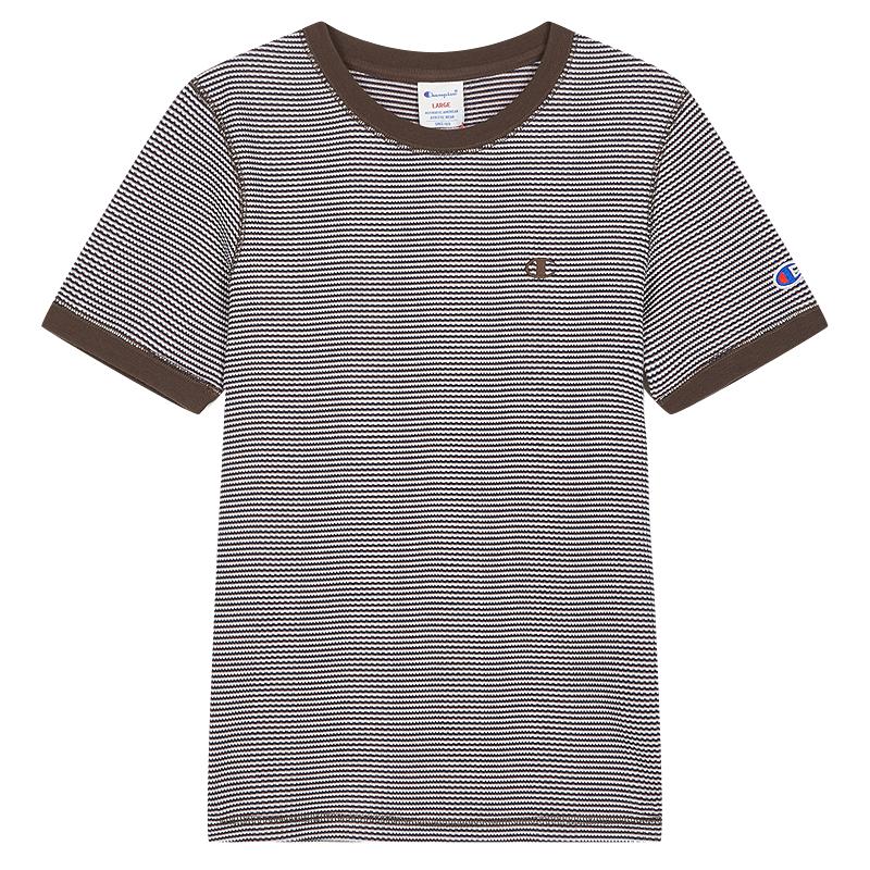 Champion Women's Retro Striped Short Sleeve T-Shirt
