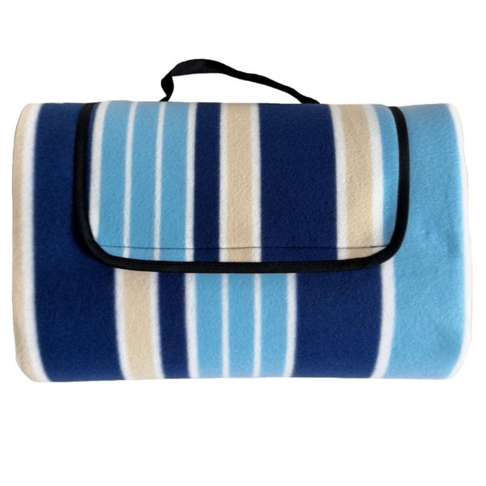 Sammet Tjock Fuktsäker Matta Bärbar Praktisk Matta Mode Ny Utomhus Camping Filt