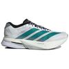 New Adidas Adizero Boston 13 White Pure Teal JR4791