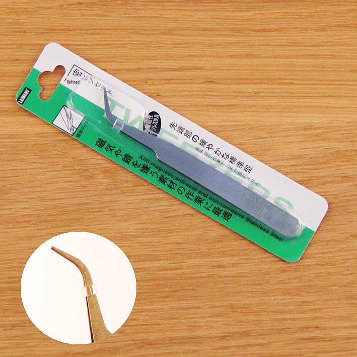 Stainless Steel Fine Pointed Tweezers Set for Nail Art, Eyebrow Shaping, and Hair Removal