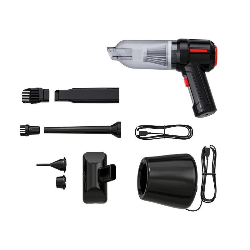 Professional Vacuum Cleaner & Air Blower 2in1 Cordless Mini Air Duster Electric Cleaner Tool for Computer Keyboard PC Piano Pet Laptop