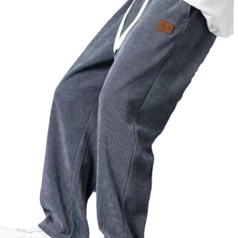 New Baggy Striped Sweatpants For Men Straight-Leg Pants Fashion Hip Hop Streetwear Harajuku Trousers Casual Bottoms Male Clothes