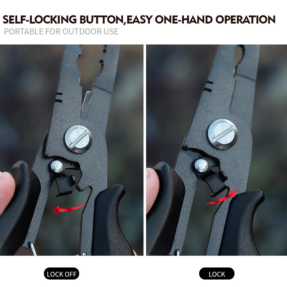 2024 Přenosné multifunkční rybářské kleště 19cm Odstraňovač háčků Nerezová ocel Rybářské náčiní Plovákový ovladač Rybářské potřeby