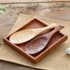 User Friendly Wooden Fish Rice Scoops Heat Resistant Handle Kitchen Tool Unique Shape Multipurpose Cooking Accessory