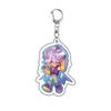 Cartoon Anime Movie Transparent Acrylic Keychain Pendant, Exquisite Gift Hanging Accessories For Backpacks