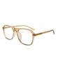MAISON MASTER Ruel Glasses Crystal Light Brown