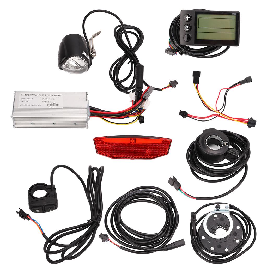 36V 48V 25A Controller Kit S866 Display Vorder- Rücklichter 2-in-1 Schalterkonfiguration für 750W