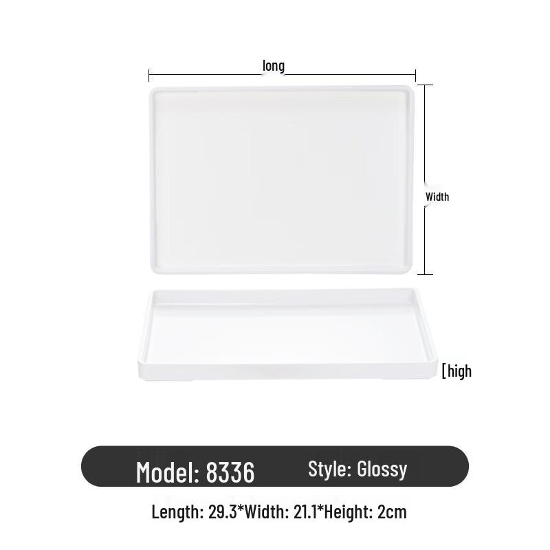 

Nordic Style Melamine Serving Tray