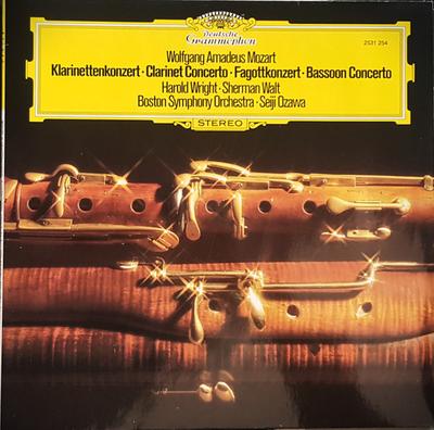 LP Schallplatte WOLFGANG AMADEUS MOZART, HAROLD WRI - Klarinettenkonzert = Klarinettenkonzert 2531254 Deutsche Grammophon 1980 Deutschland Klassik Gebraucht