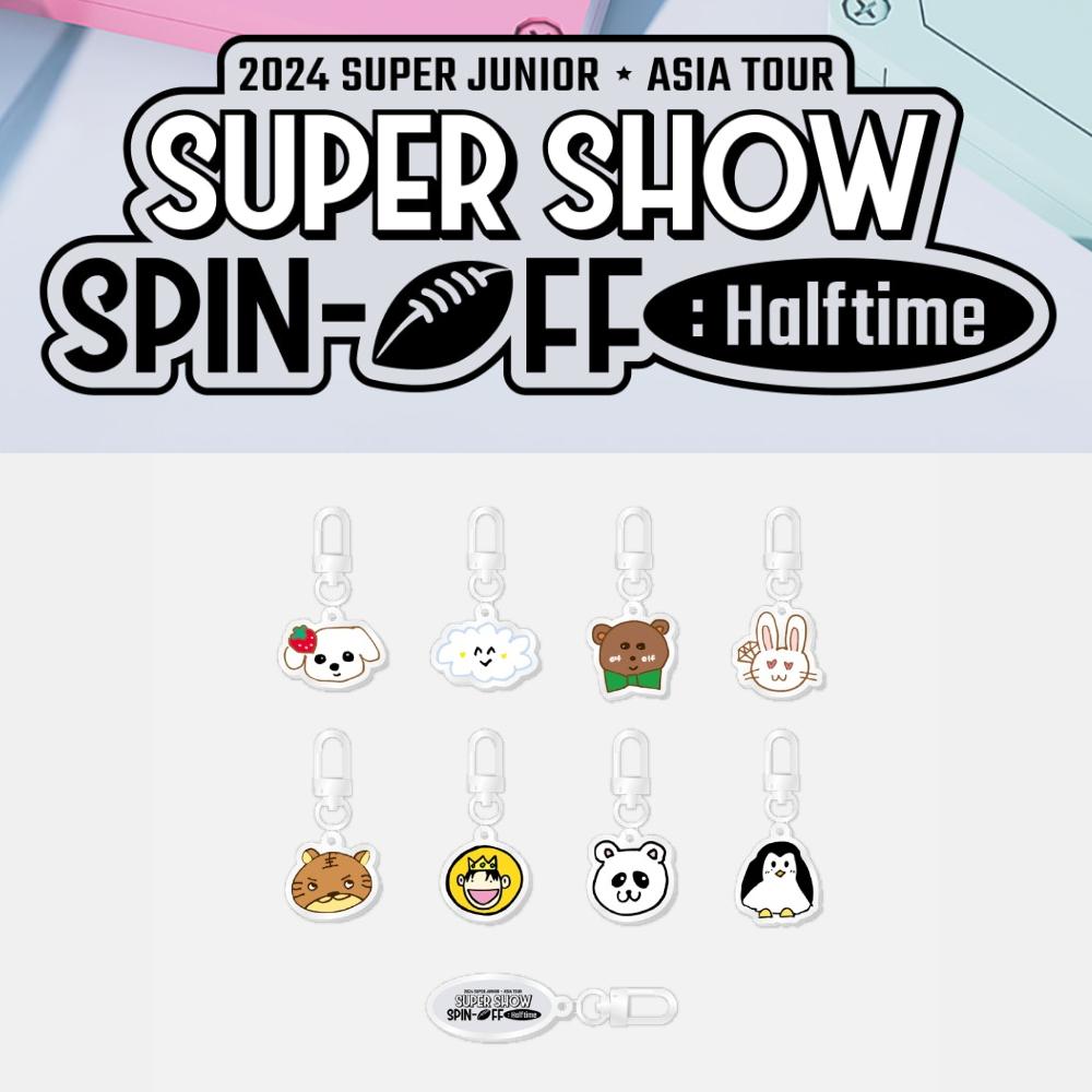 

Предзаказ 2024 SUPER JUNIOR SHOW SPIN OFF: Случайный акриловый брелок для ключей Halftime