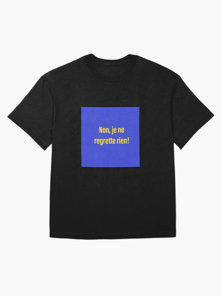 édith Piaf No regrets Oversized T-Shirt