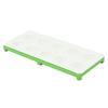 Ravioli Maker Press 10 Holes Iron ABS Durable Square Ravioli Maker for Home Dumpling Making Green