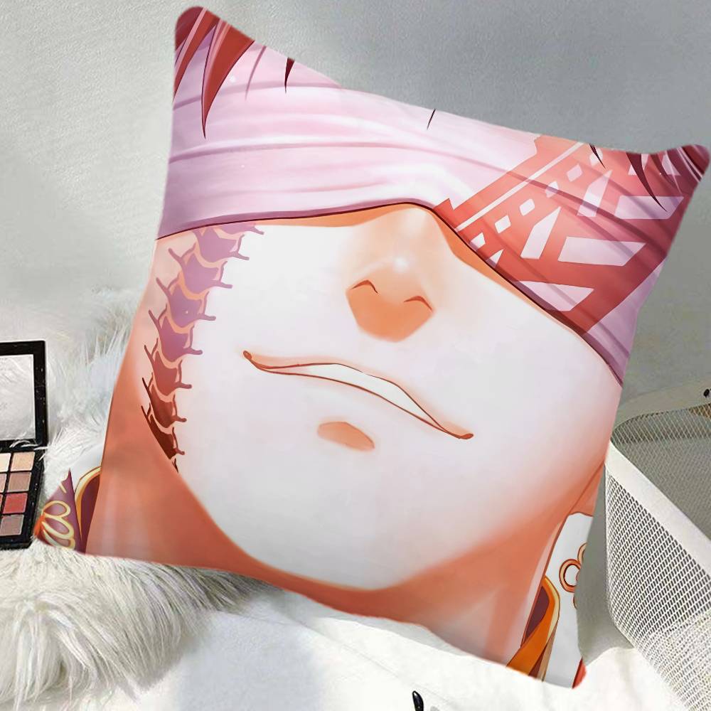 Anime Qin Shi Huang Pillow Case Square Pillow Bedroom Sofa Leisure Comfort Cushion Car Home Decoration