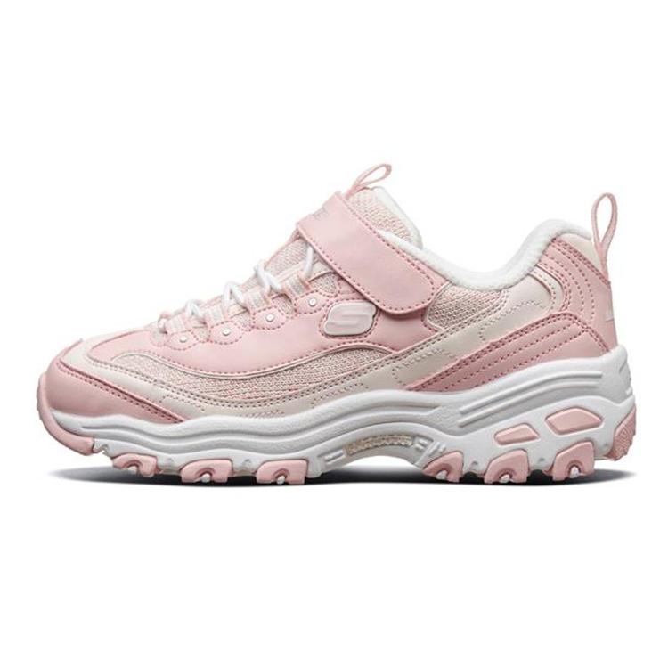 (GS) Skechers D lites Low Running Shoes Pink Kids 664094L-LTPK EU 37