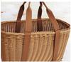 Rattan Woven Handbag - Fruit & Picnic Basket