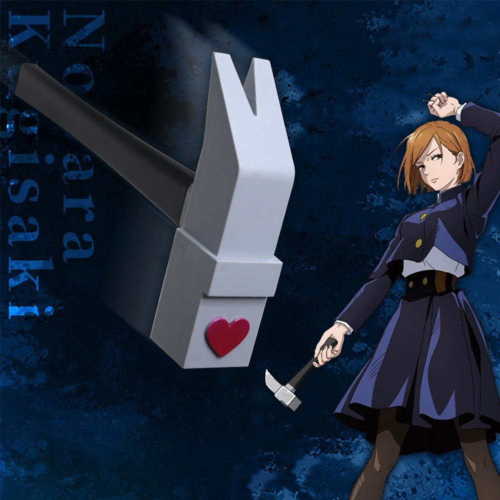 JJK Anime figure Nobara Kugisaki figurine Cosplay Props Hammer playthings Doll Celebration Spooky Holiday Props JJK Anime Accessories Fans Gifts