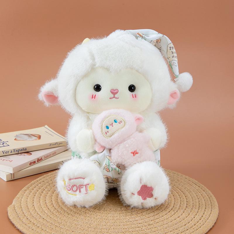 Viral Lamb Plush Toy: Sheep Skirt Style Doll & Sleeping Hug Pillow - Perfect Valentine's Gift
