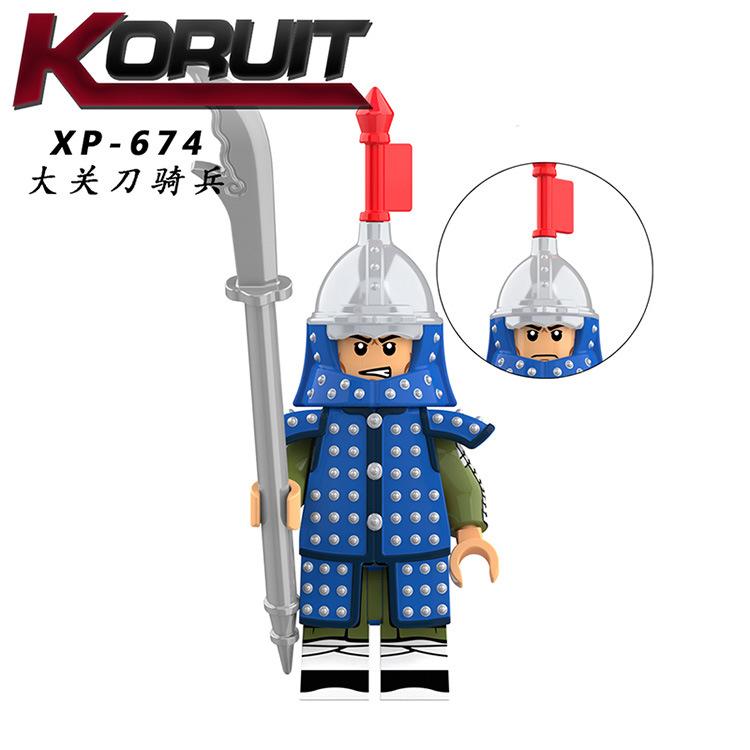 KT1091 Military Series Bagged Minifigure Building Blocks Toy, Tactical Soldier Model, Educational Gift for Kids