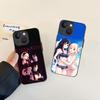 Lycoris Recoil Anime Mobile Phone Case for iPhone 16 15 14 13 12 11 X XR XS 8 7 Pro Max Plus Mini Colour Silicone Protective