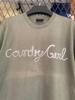 Rare Country Girl Spellout Art T shirt