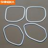 4x Car Door Speaker Frame Decor Cover Trim For Jeep Grand Cherokee 2011+ Chrome