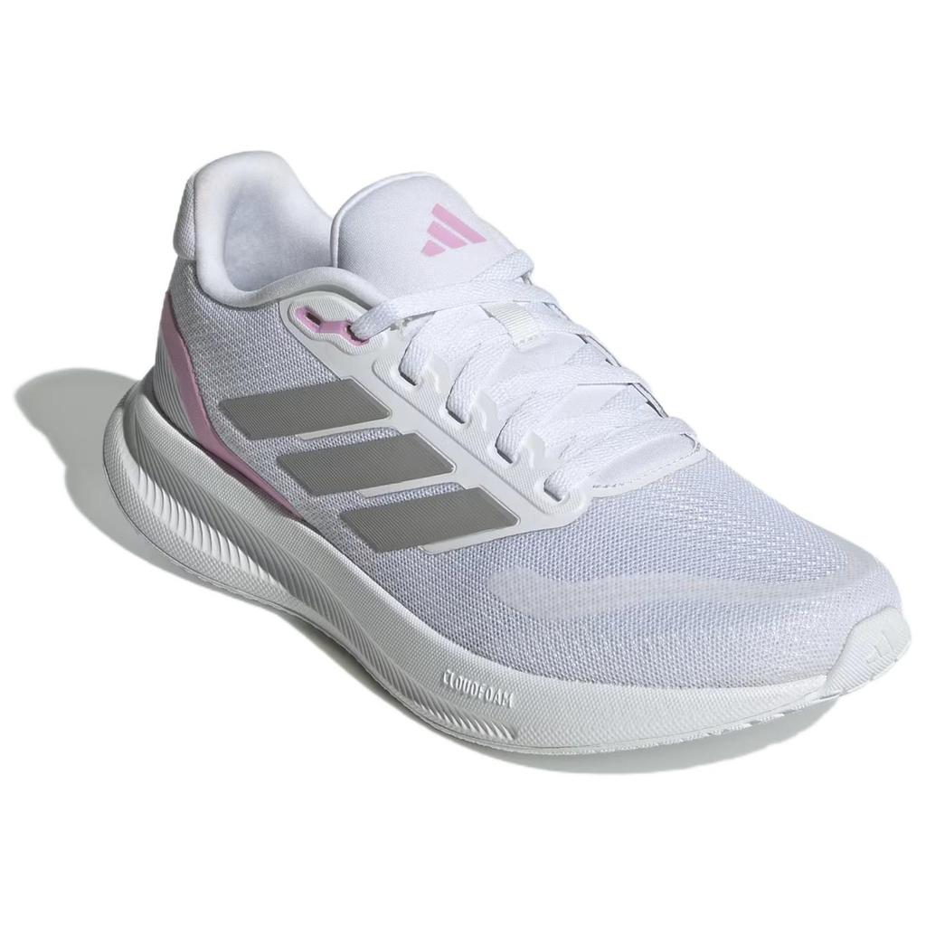 Adidas Runfalcon 5 White Pink Grey Strata Women Sneakers Cloud-White Core-Black JI3981