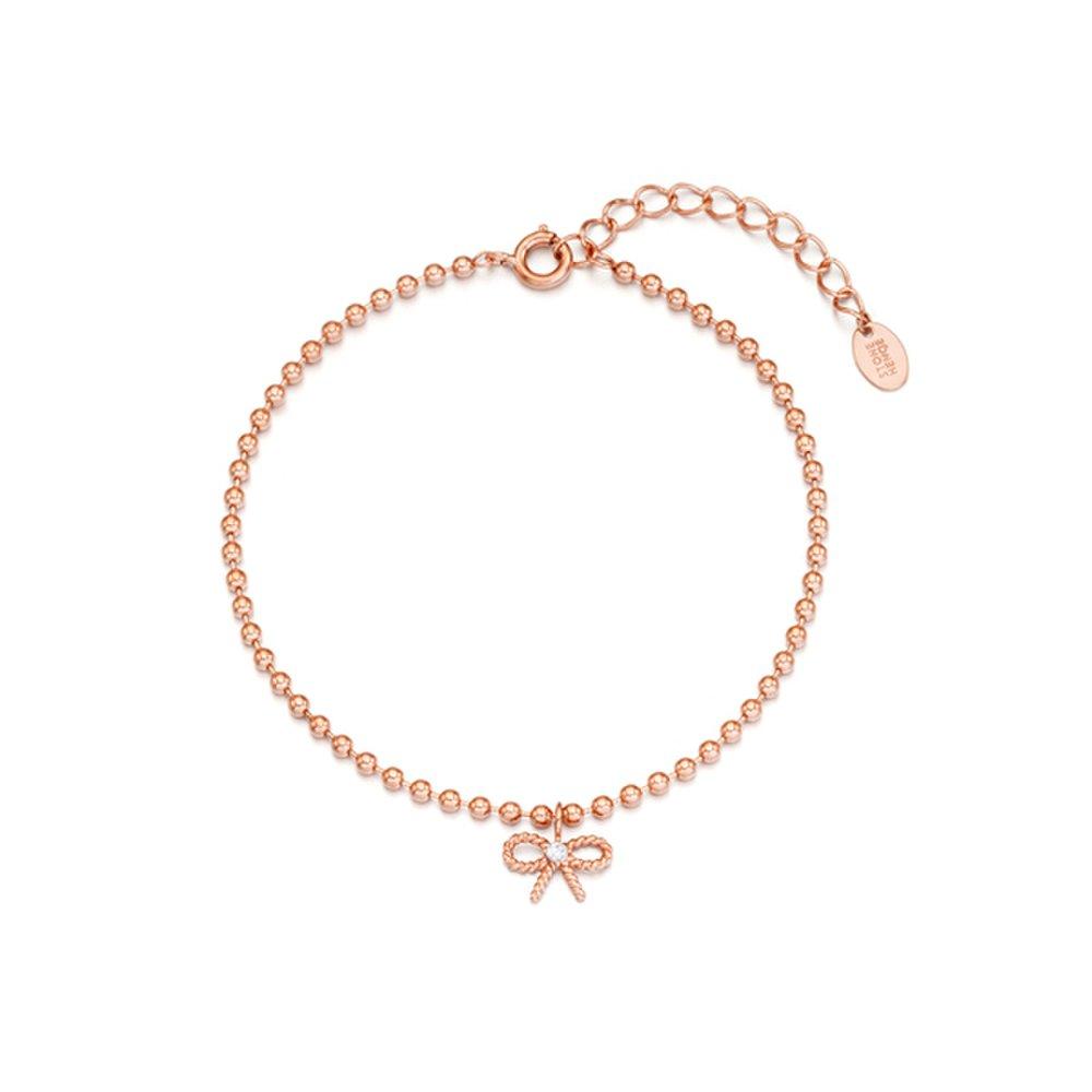 STONEHENGE Silver Ribbon Bracelet Sc24B02T