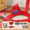 Latest Popular Children And Boys Stylish Diy Assembled Track Aluminum Car Gravity Inertial Slide Car Children'S Favorite Xmas Presents