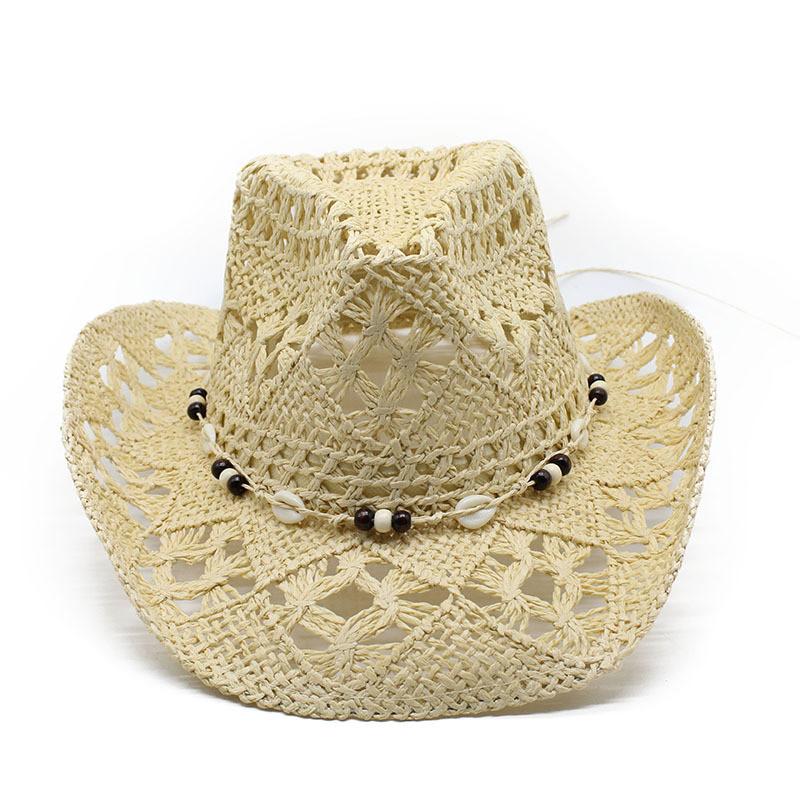 Summer Straw Hat With Wide Brim Style Sun Protection For Women