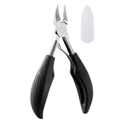 Bekvämt grepp tjock tånagelklippare, svart, 1 set