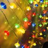 LED Red Lantern String Lights - Festive New Year and Spring Festival Decoration