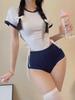 Erotic Naughty Uniform Maid Theme Sexy Costumes Hot Women Cosplay Underwear Role Play Uniform Waitress Bunny Suit Clubwear Plus