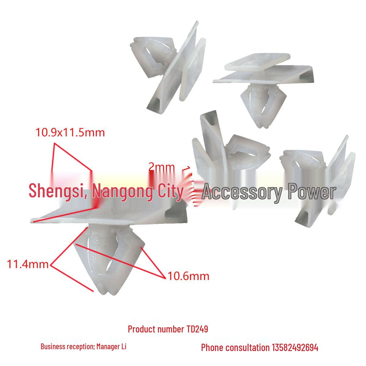 

Universal Car Door Panel Trim & Sealing Clip Kit 10000 Units