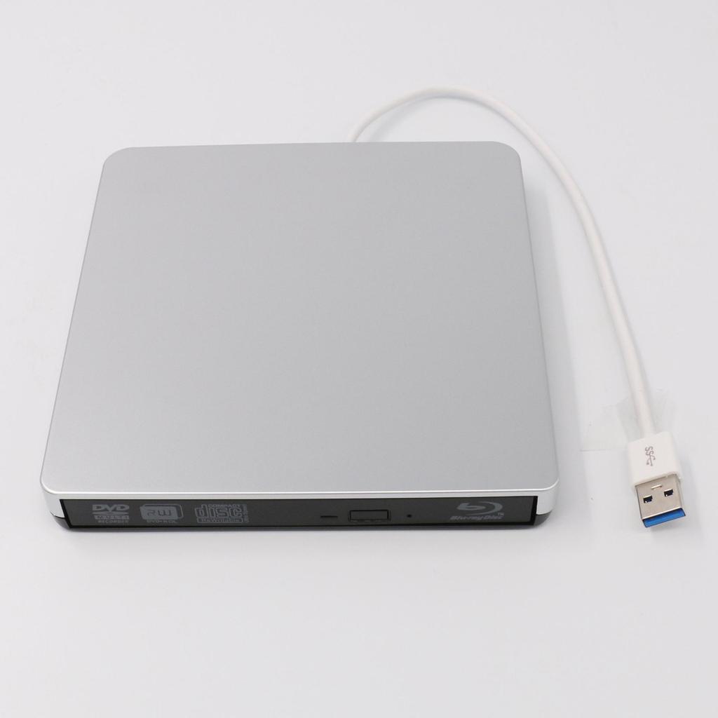 External Blu-ray Burner with 4K HD Support, USB 3.0 for Notebook/Desktop