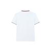 New FILA MODERN HERITAGE SS22 Polo Shirt Men's Standard White F11M221101FWT