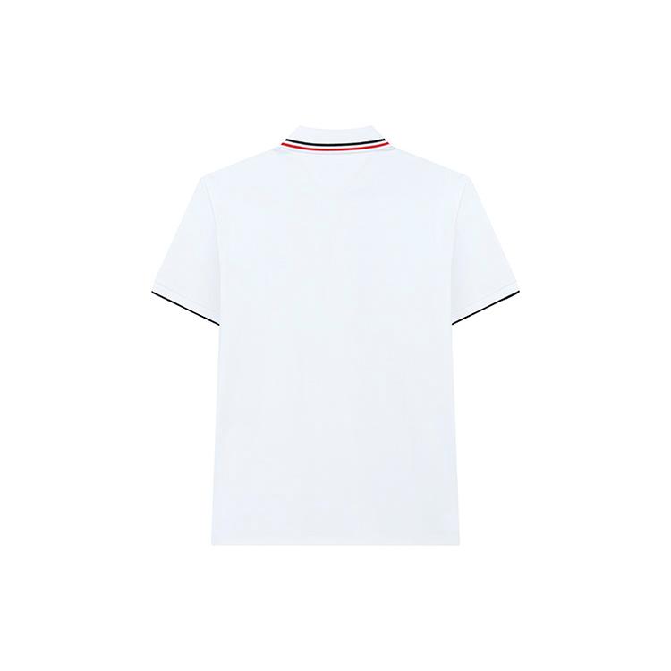 New FILA MODERN HERITAGE SS22 Polo Shirt Men's Standard White F11M221101FWT