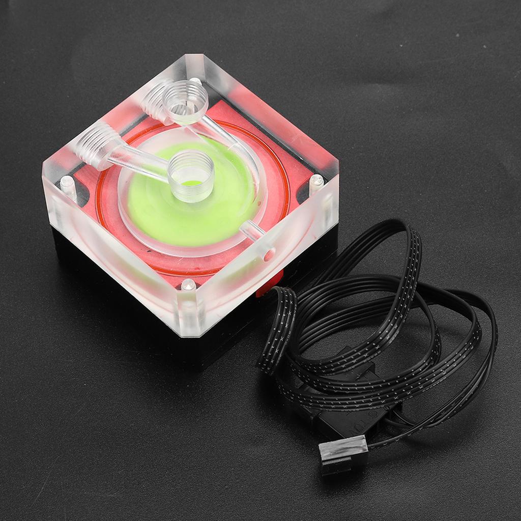 PU‑SZM4 Quiet Water Cooler Pump Computer Ultra‑thin PWM Speed Regulation 3.5M 550LH Control Pump