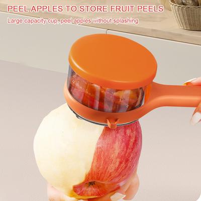Multifunctional Peeling Knife With Storage Box Manual Apple Peeling Cutter Portable Veggie Potatoes Peelers Kitchen Accessories