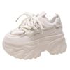Women High Platform Sneakers Thick Sole Vulcanized Trainers Chunky Sports Shoes 8.5CM Heel Ladies Casual Zapatillas